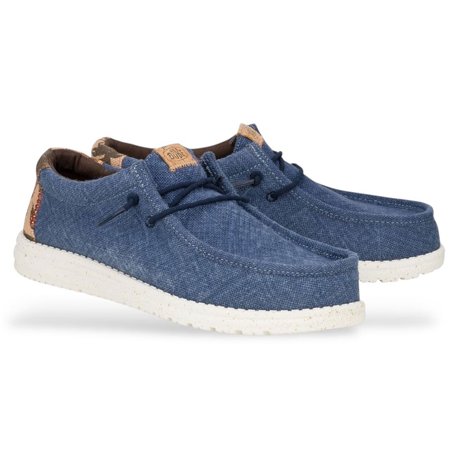 Wally palm jute sneakers da uomo Hey Dude | 43087AUJ